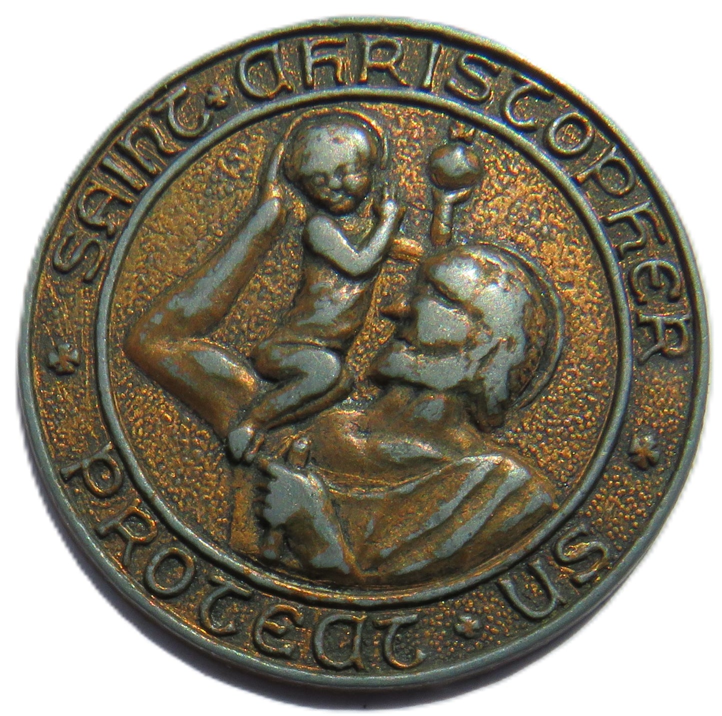 Vintage St Christopher Token / Medal