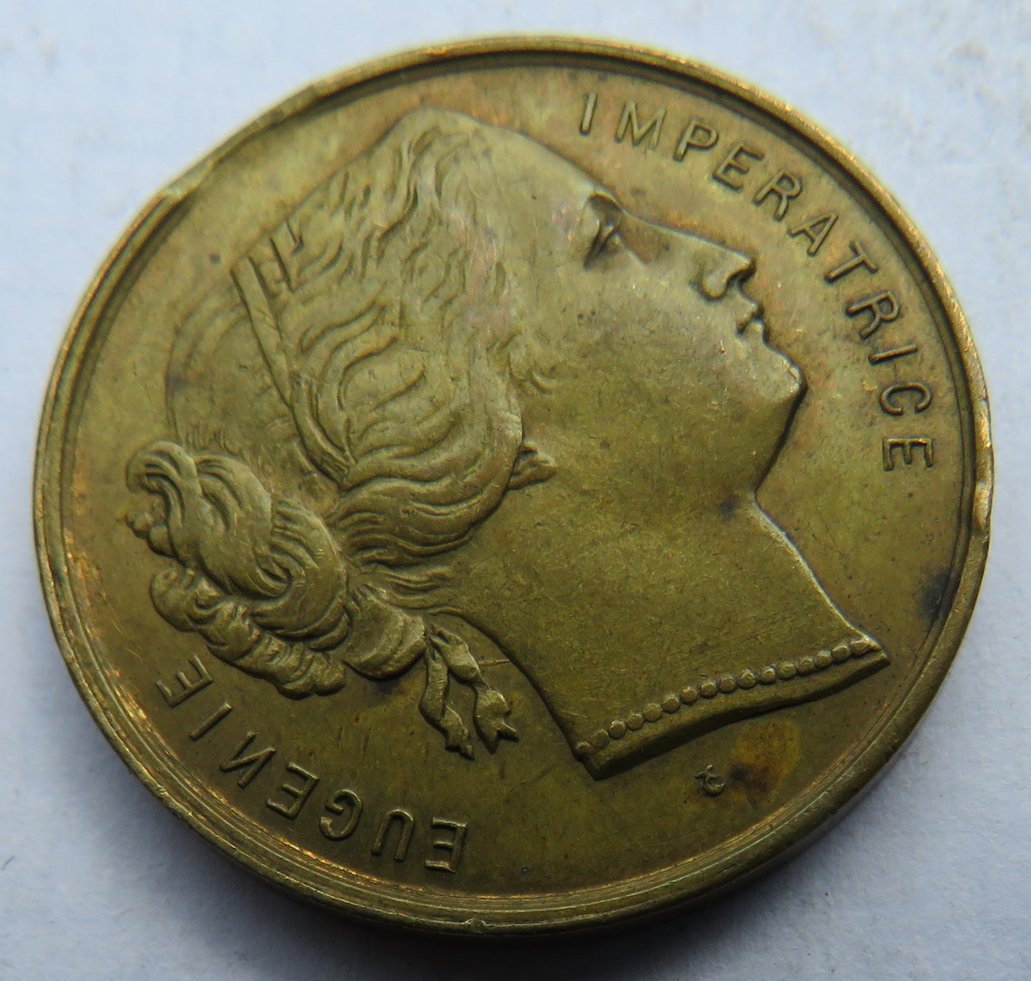 Napoleon E.L. J.J. Prince Imperial / Eugenie Imperatrice Medal
