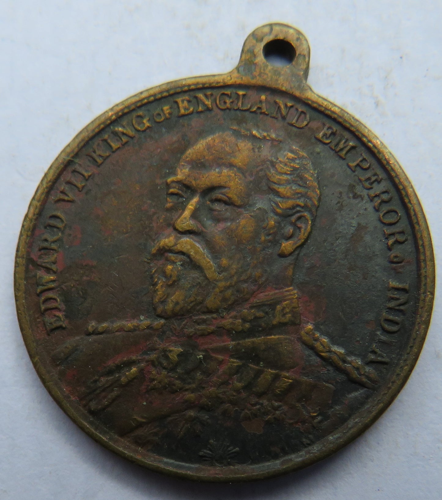 1902 King Edward VII Coronation Token For Dover From Martyn Mowll Mayor