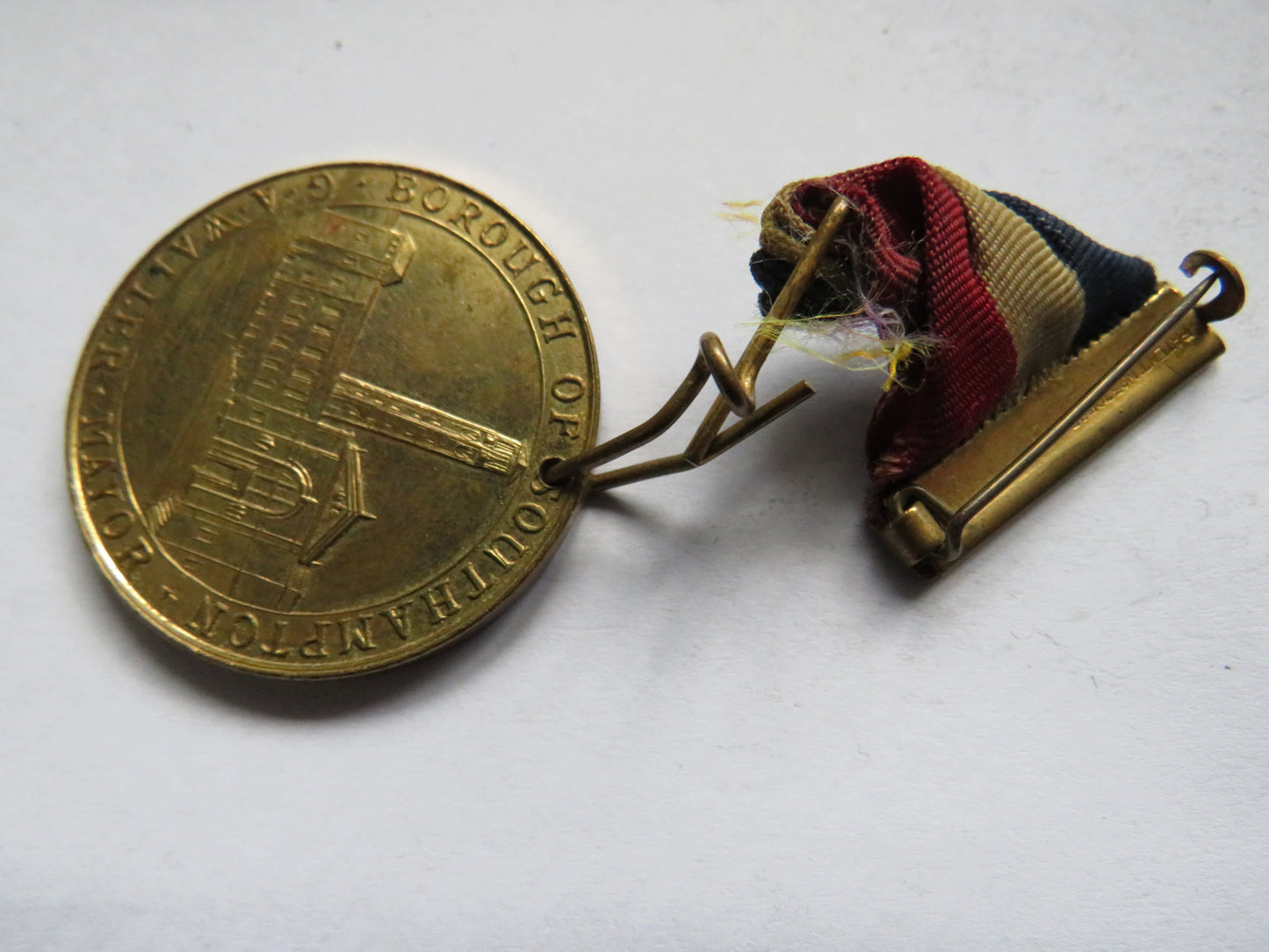 1910-1935 King George V Silver Jubilee Southampton Medal