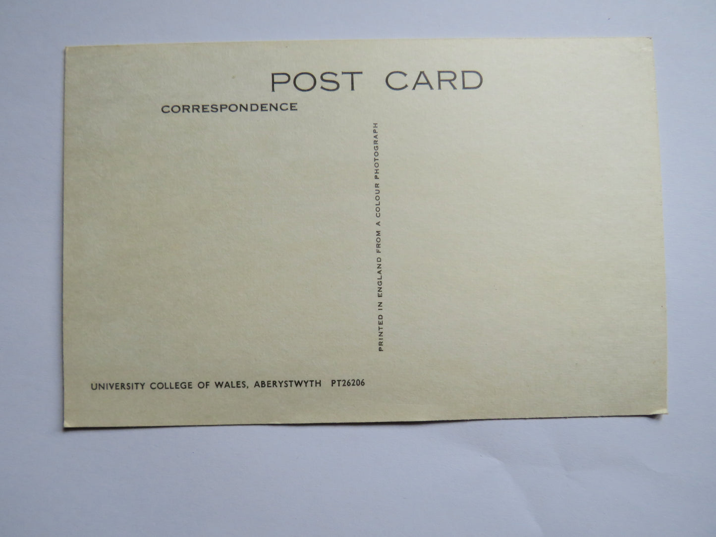 Vintage Postcard of University College of Wales, Aberystwyth, Aberystwyth