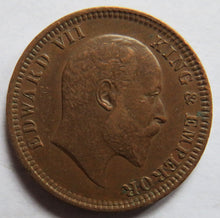 Load image into Gallery viewer, 1903 King Edward VII India 1/4 Quarter Anna Coin&amp;nbsp
