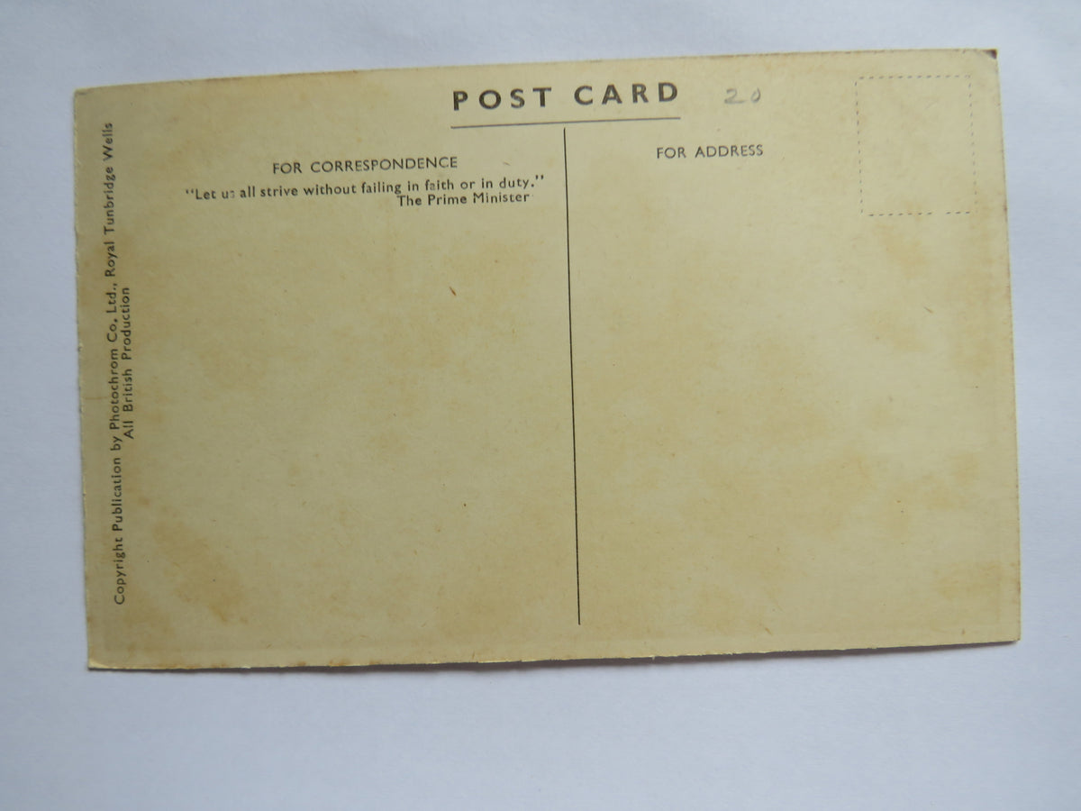 Vintage Postcard of Bath Royal Crescent image 2