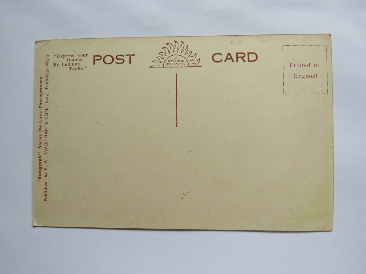 Vintage Postcard of Bath from Beechen Cliff image 2