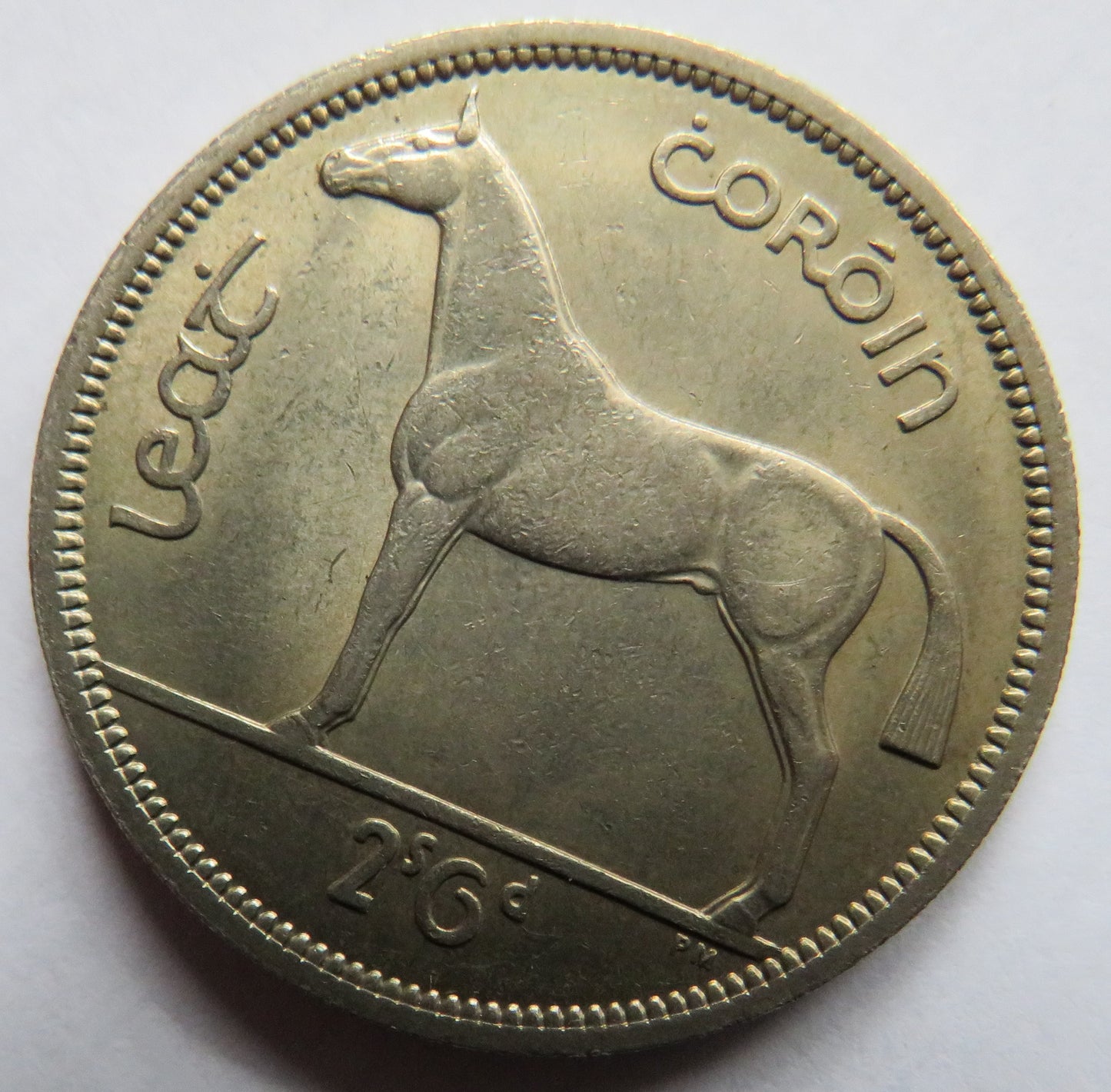 1962 Ireland Eire Halfcrown Coin