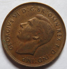 Load image into Gallery viewer, 1947 King George VI Australia Halfpenny Coin
