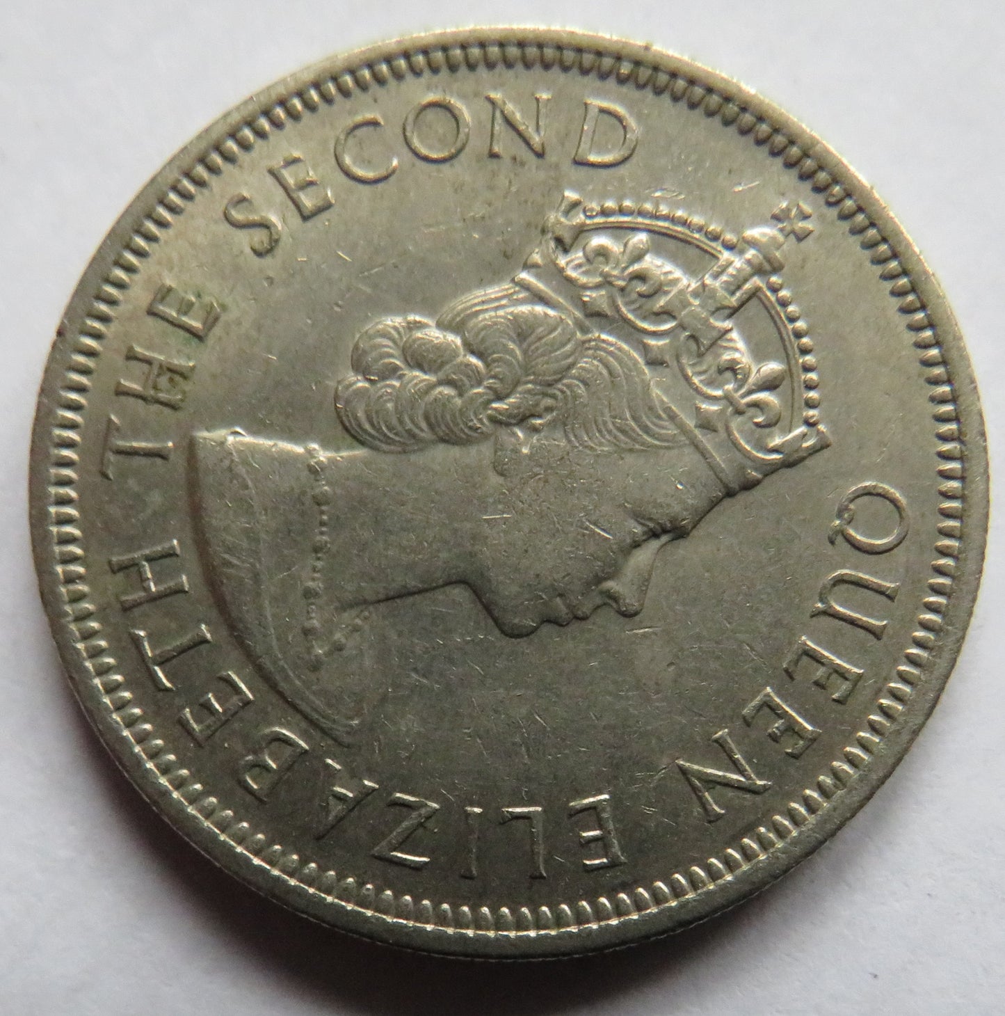 1973 Queen Elizabeth II Hong Kong $1 One Dollar Coin