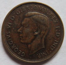 Load image into Gallery viewer, 1946 King George VI Australia Halfpenny Coin
