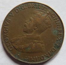 Load image into Gallery viewer, 1916 King George V Australia Halfpenny Coin
