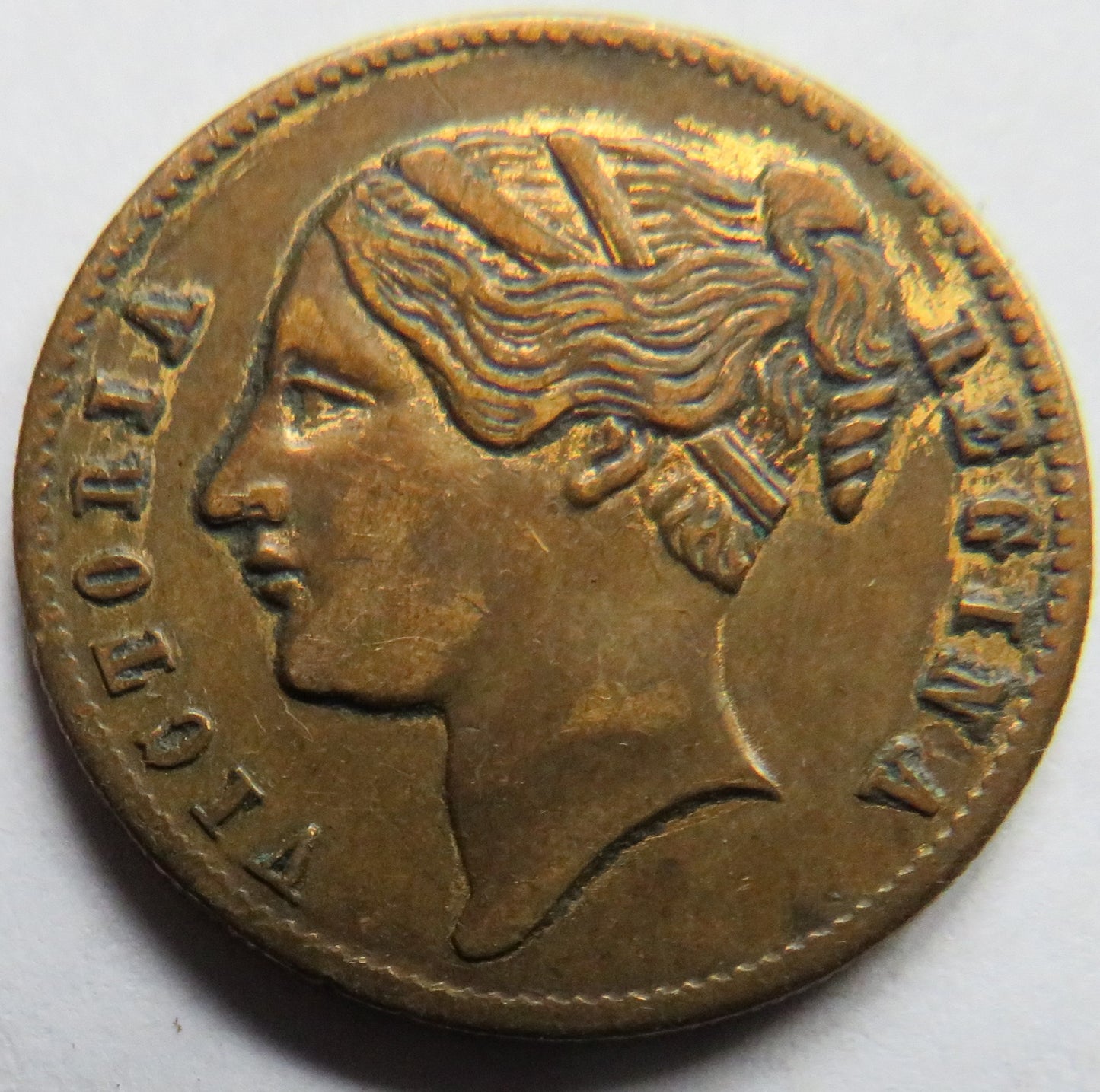 1837 Queen Victoria " To Hanover" Cumberland Jack Token