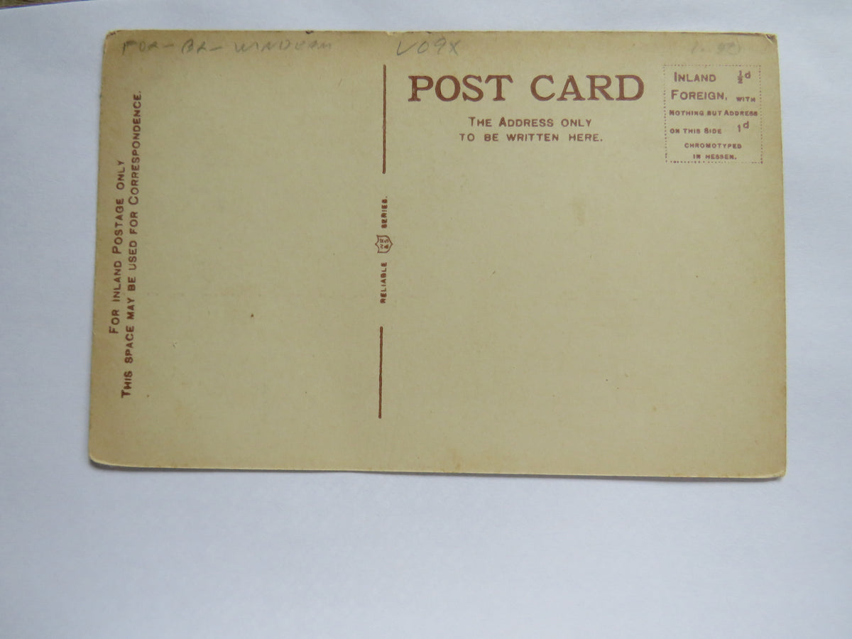 Vintage Postcard of St. Martins Church, Bowness Windermere