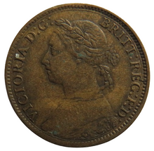 Load image into Gallery viewer, 1888 Queen Victoria Bun Head Farthing Coin - Great Britain
