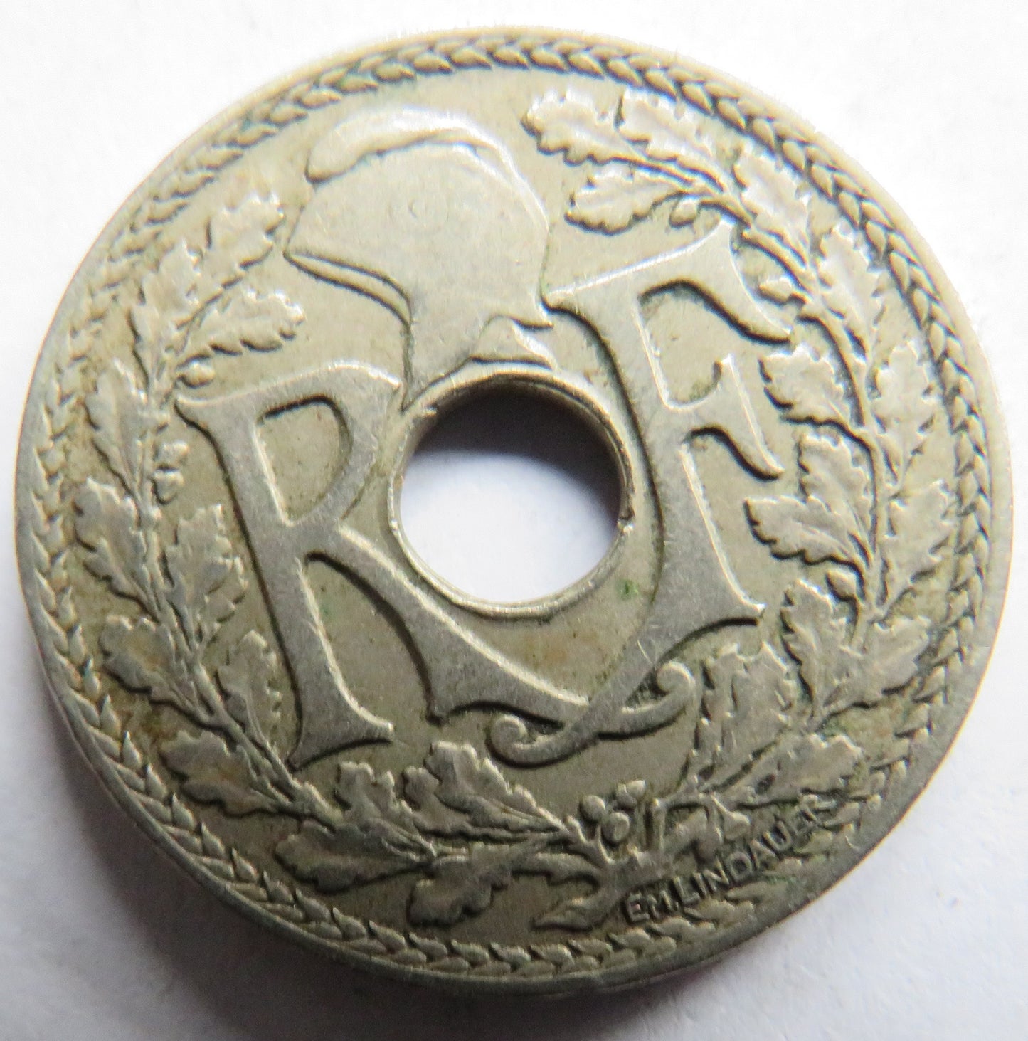 1930 France 25 Centimes Coin