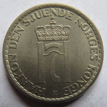 Load image into Gallery viewer, 1956 Norway One Krone Coin

