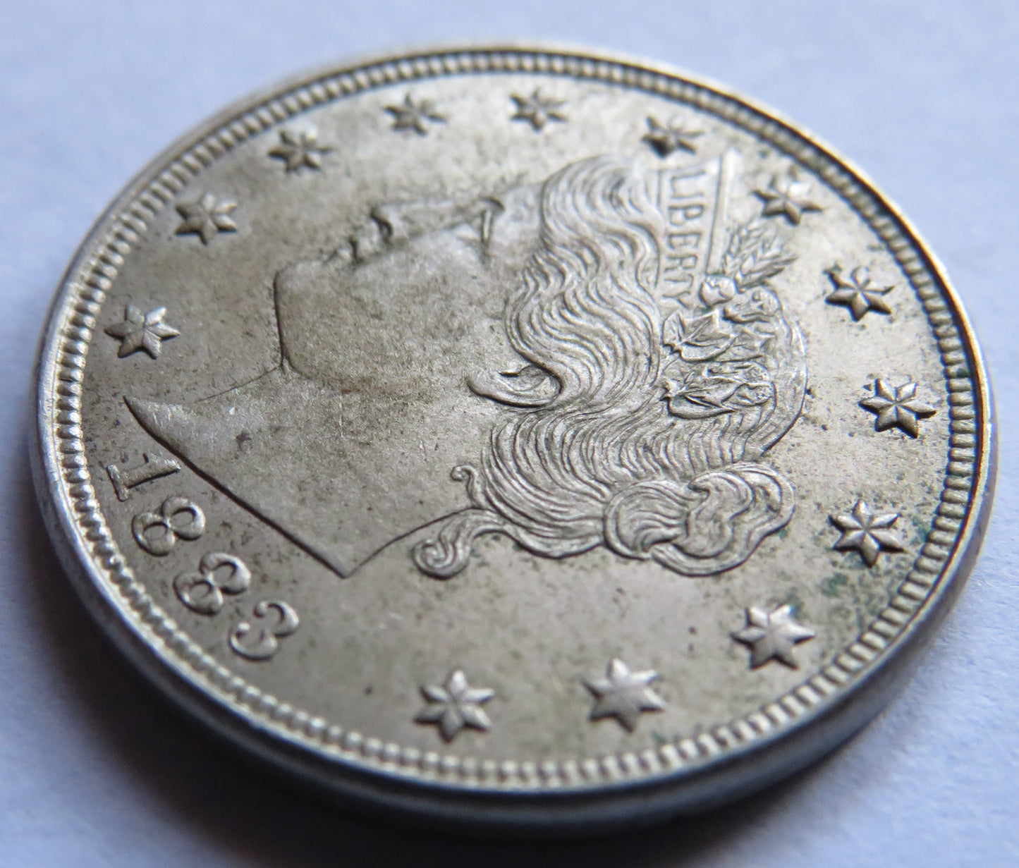 1883 USA Liberty Head Nickel Coin In Higher Grade