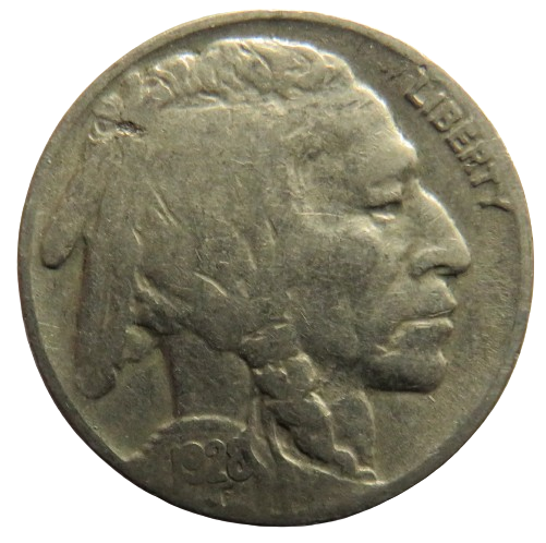 1928 USA Buffalo Nickel Coin
