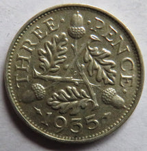 Load image into Gallery viewer, 1935 King George V Silver Threepence Coin - Better Grade
