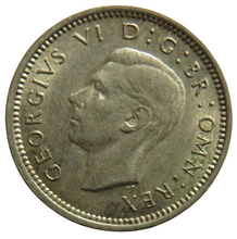Load image into Gallery viewer, 1941 King George VI Silver Threepence Coin Higher Grade
