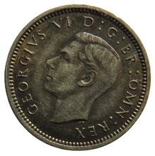 Load image into Gallery viewer, 1937 King George VI Silver Threepence Coin High Grade
