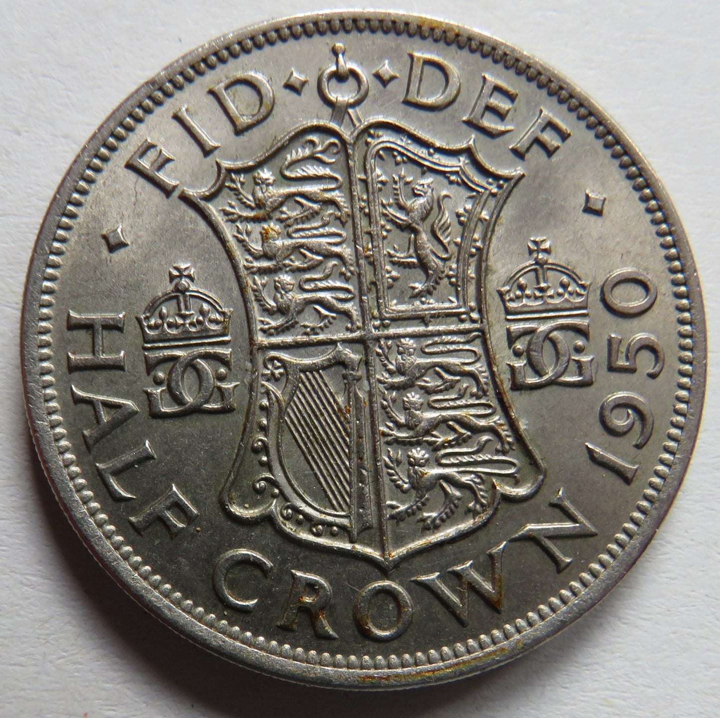 1950 King George VI Halfcrown Coin In Better Grade - Great Britain