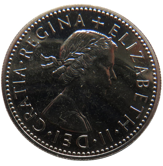 1970 Queen Elizabeth II Proof Scottish Shilling Coin - Great Britain