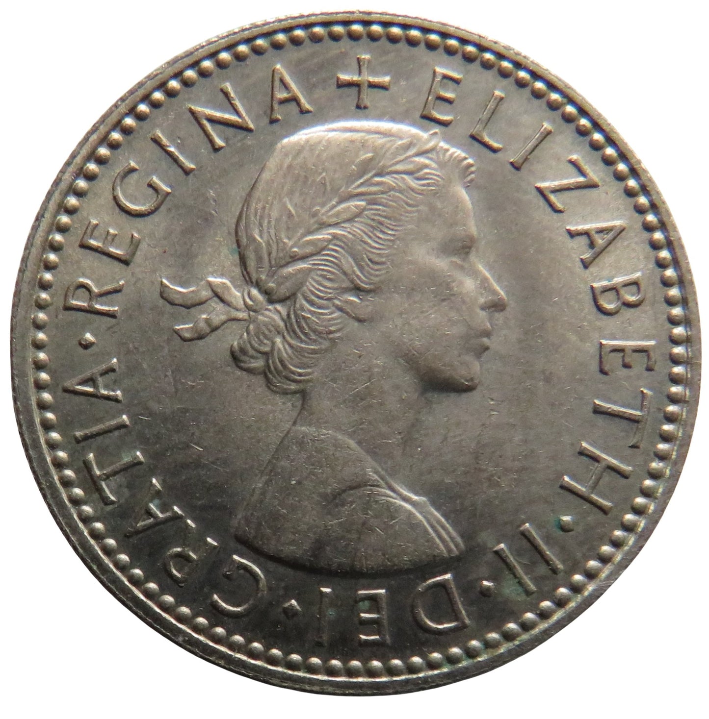 1958 Queen Elizabeth II Shilling Coin (Scottish Reverse) Higher Grade