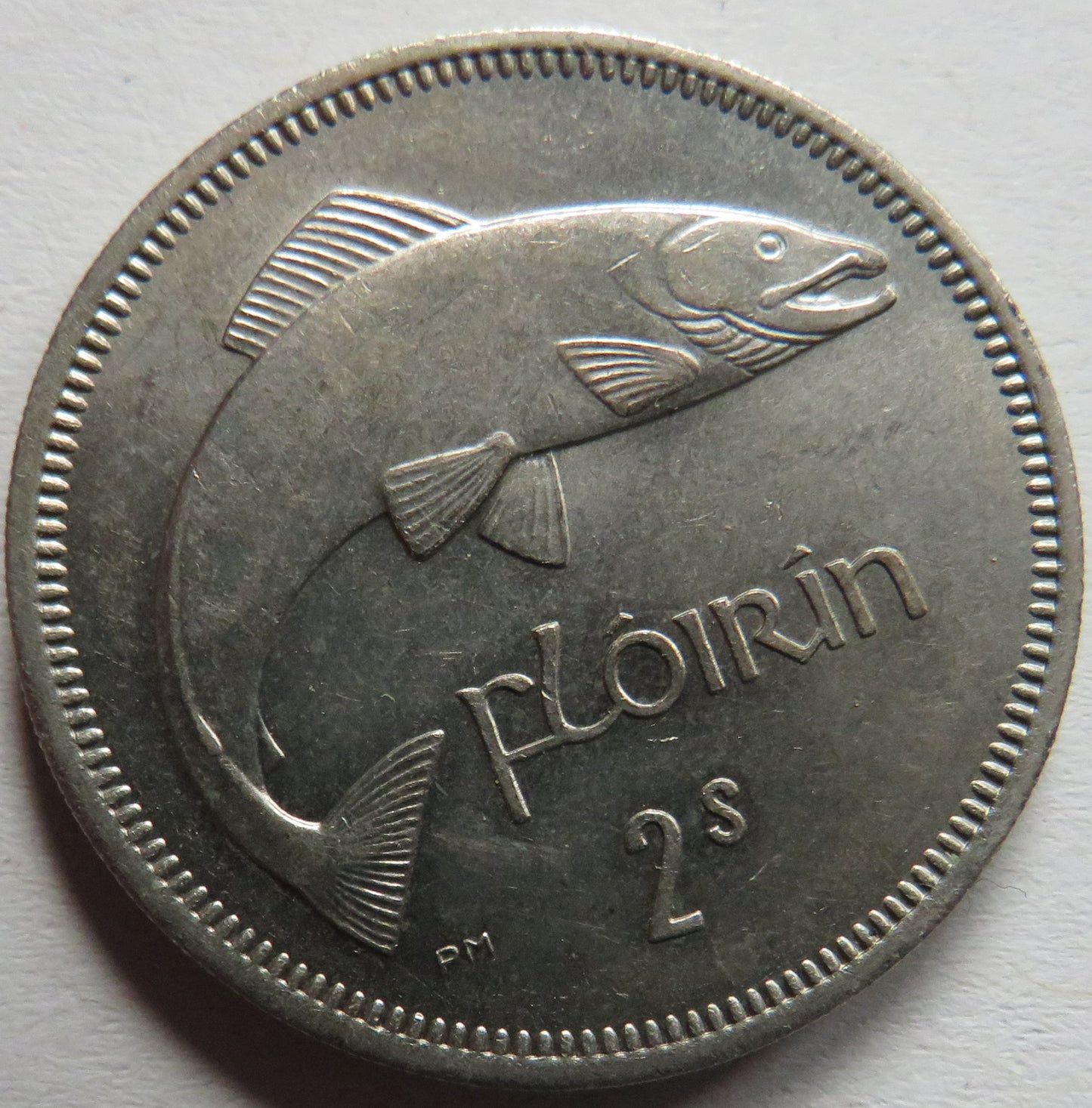 1968 Ireland Eire Florin / 2 Shillings Coin In High Grade