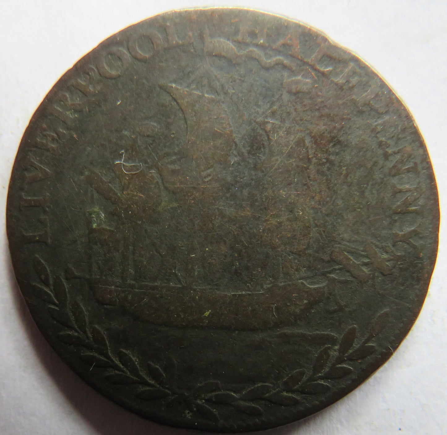 1794 Liverpool Halfpenny Token