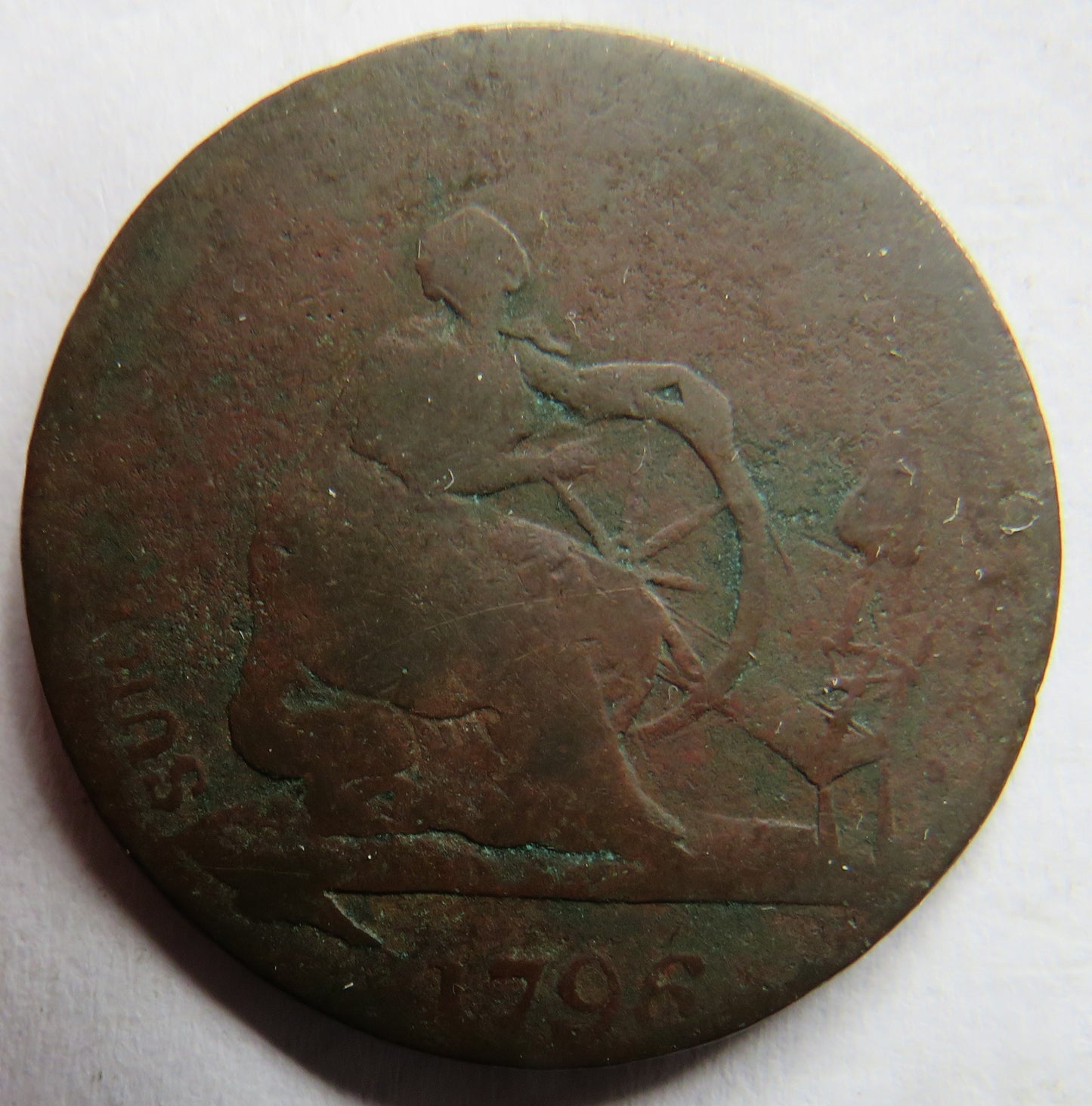 1796 Montrose Halfpenny Token