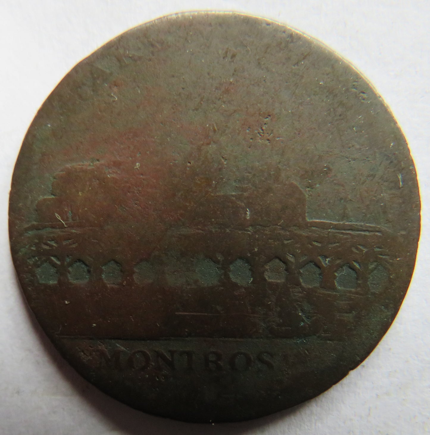 1796 Montrose Halfpenny Token