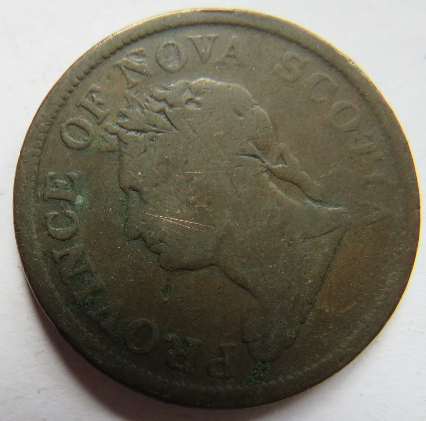 1832 Province of Nova Scotia One Penny Token