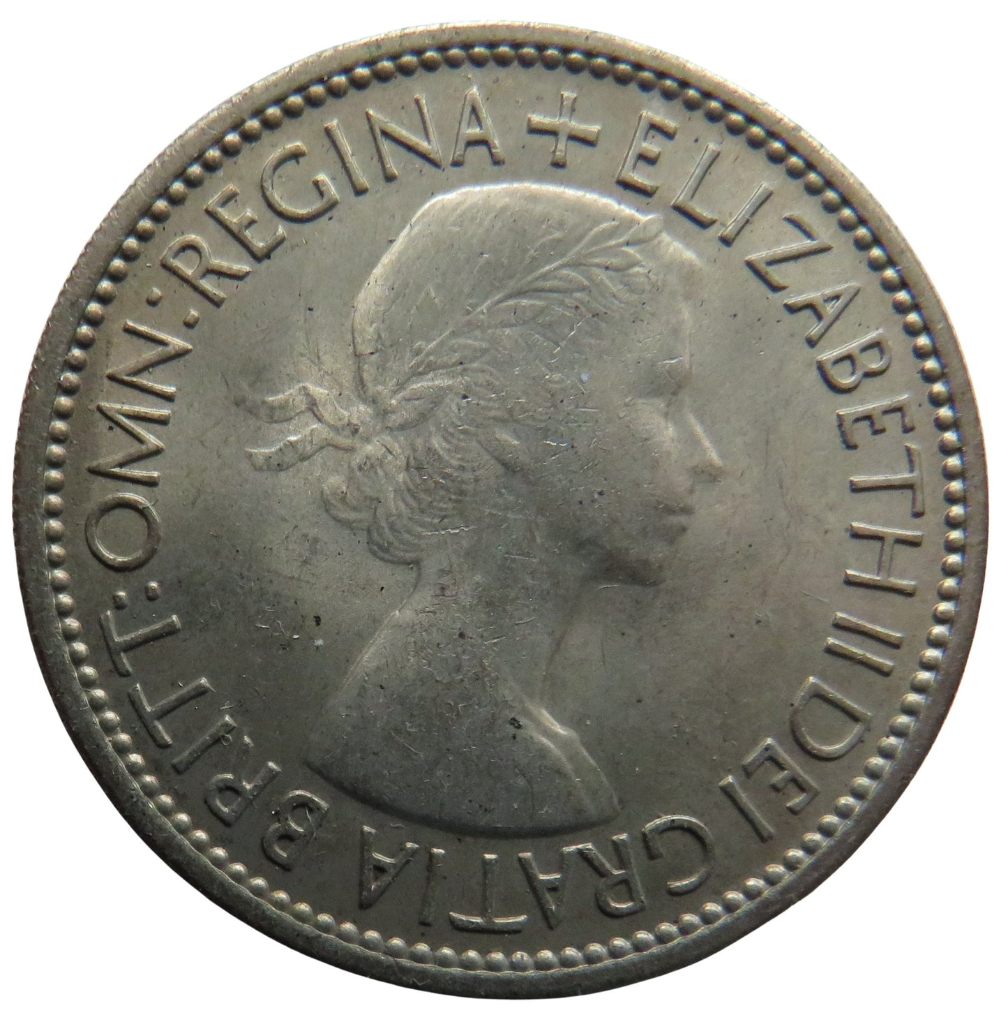 1953 Queen Elizabeth II Florin / Two Shillings Coin In High Grade