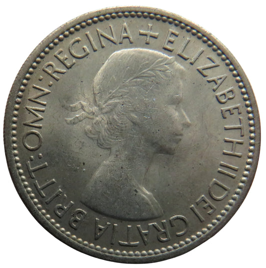 1953 Queen Elizabeth II Florin / Two Shillings Coin In High Grade