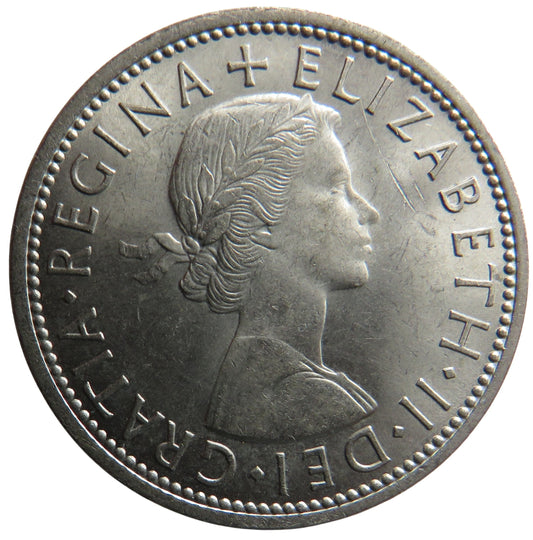 1967 Queen Elizabeth II Florin / Two Shillings Coin In High Grade