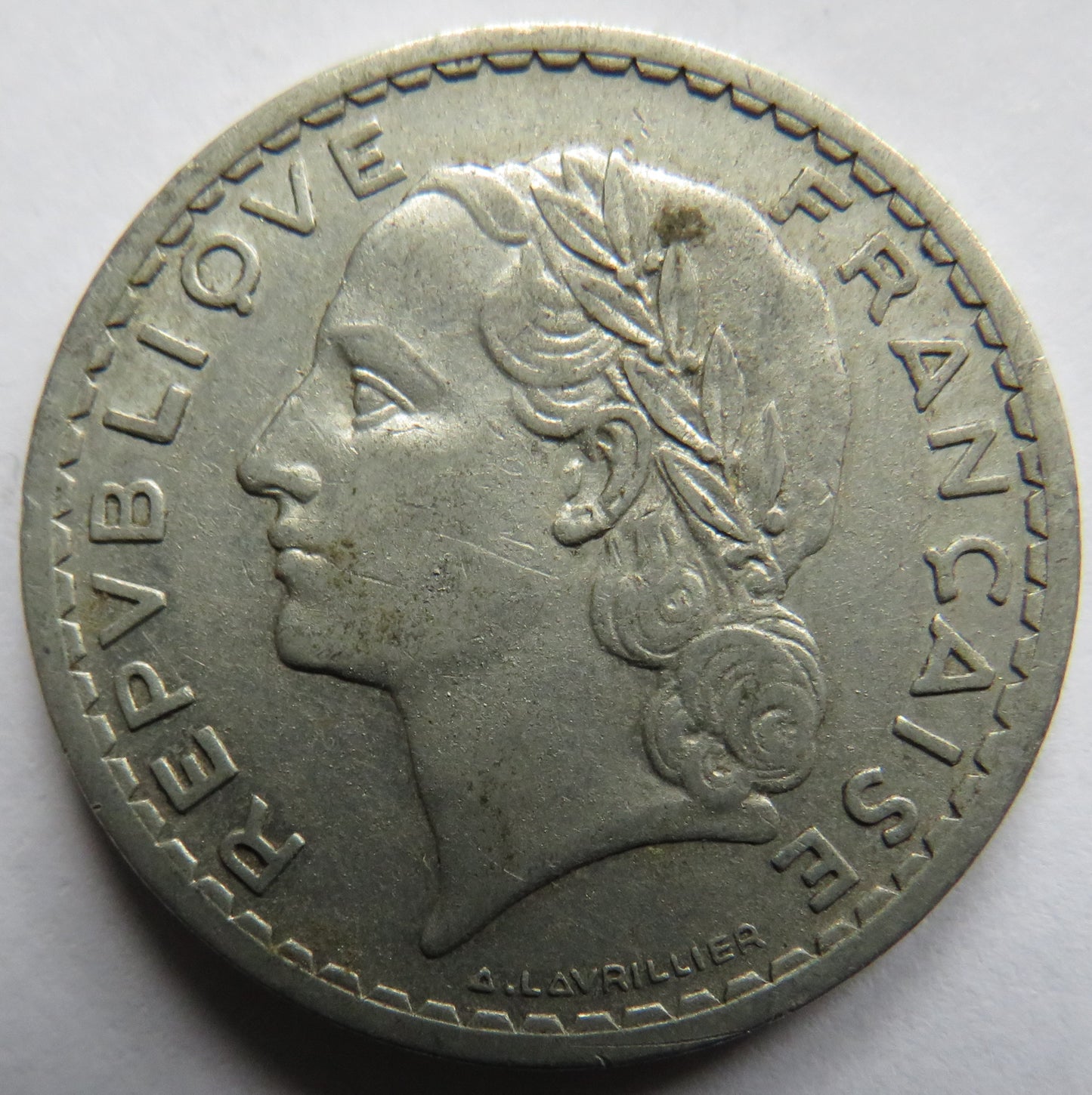 1949 France 5 francs Coin