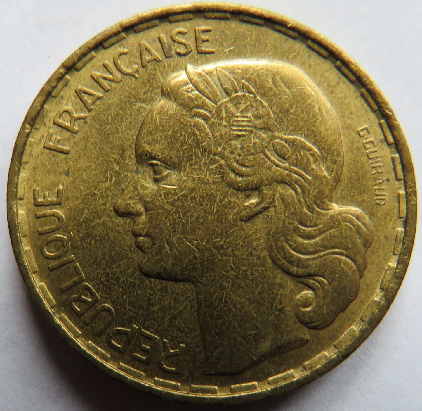 1953 France 50 Francs Coin In High Grade
