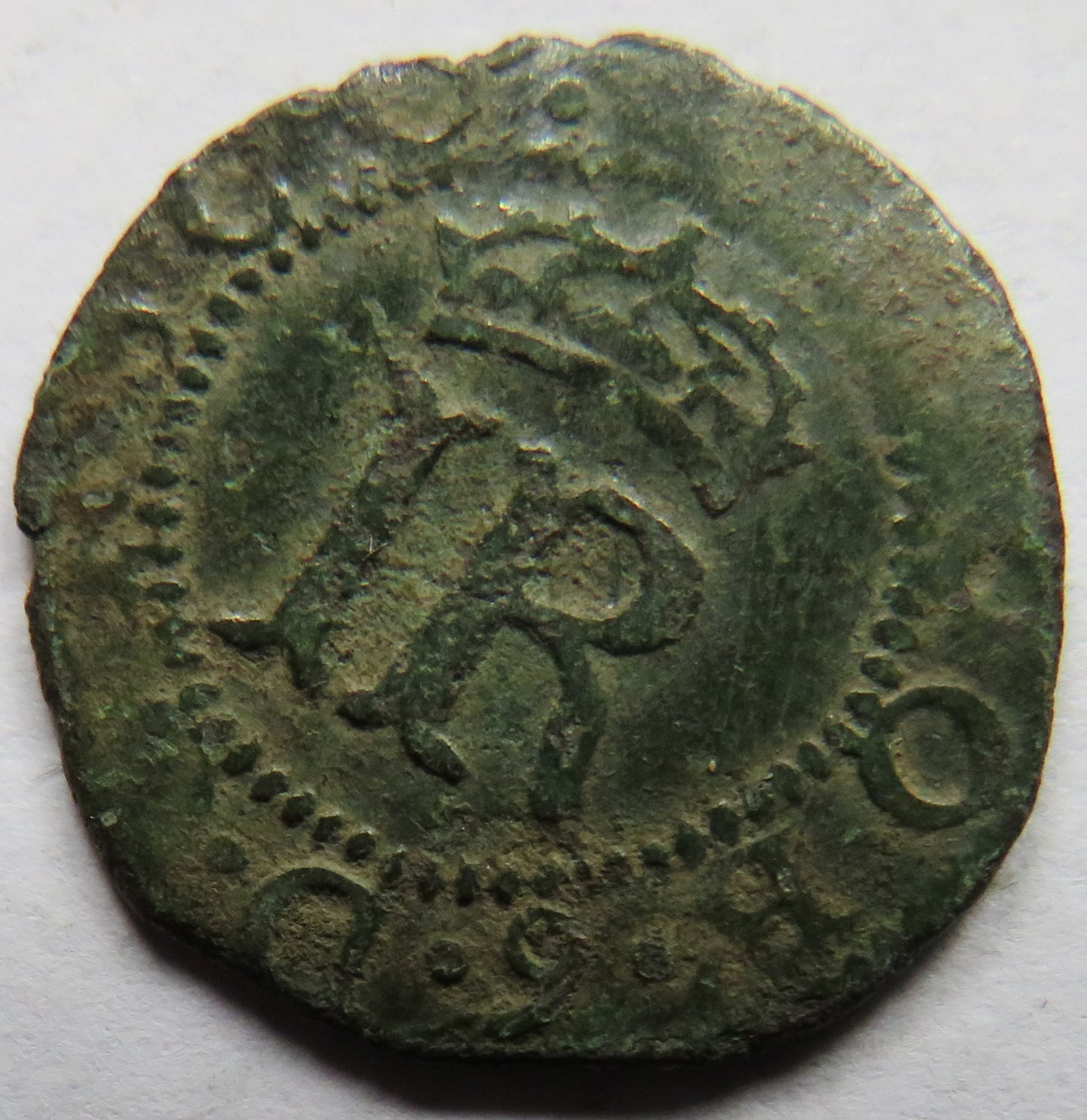 C.1588 Scotland King James VI Hardhead / Twopence Coin