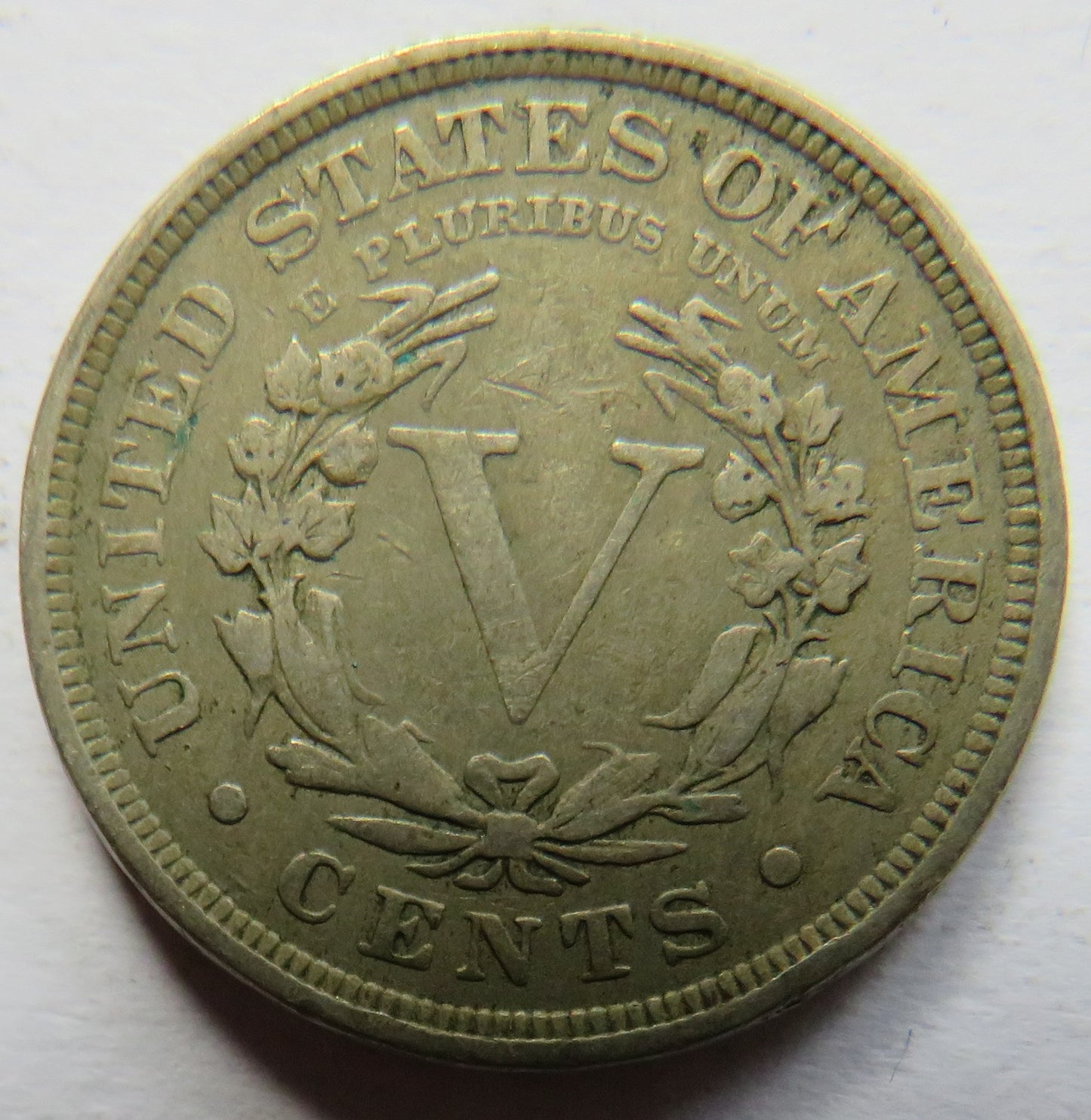 1907 USA Liberty Head Five Cents / Nickel Coin