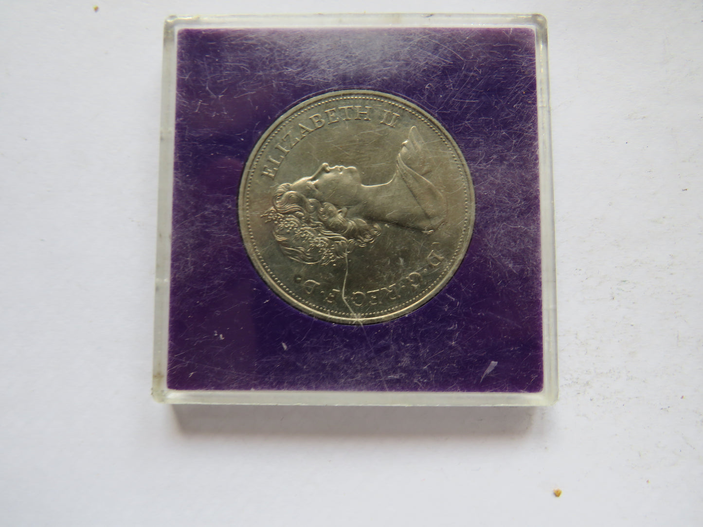 1972 Elizabeth and Philip Cased Commemorative Crown Coin