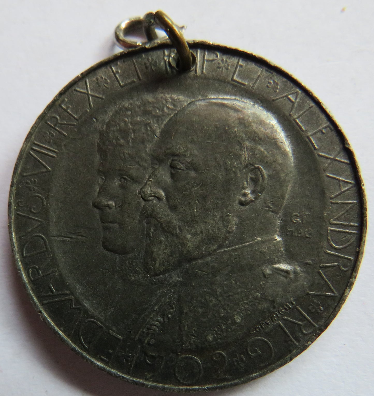 1902 King Edward VII & Queen Alexandra Coronation Medal