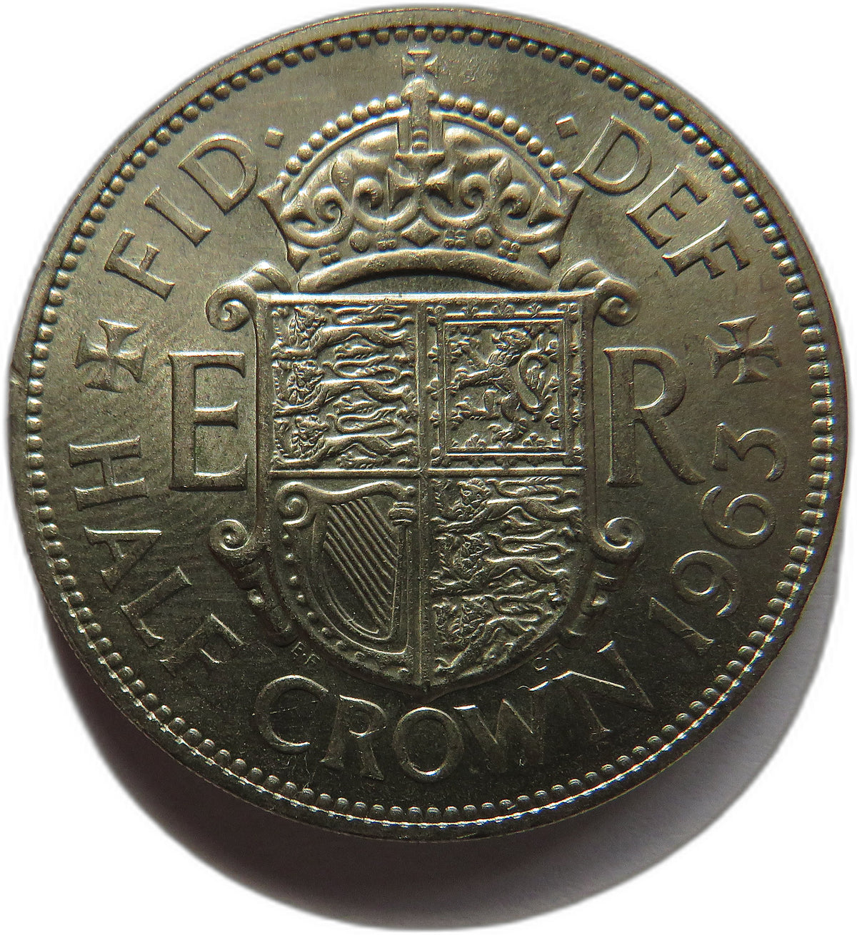 1963 Queen Elizabeth II Halfcrown Coin In High Grade - Great Britain
