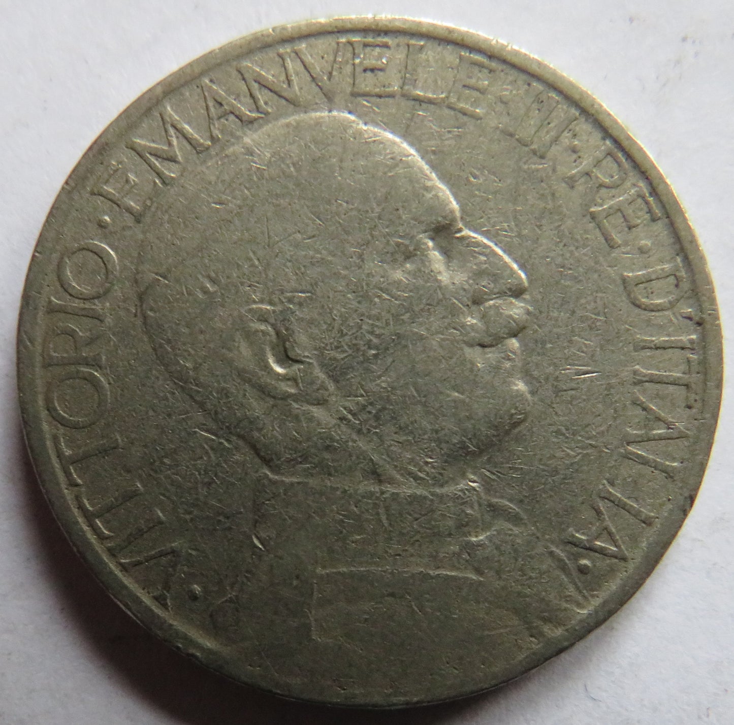 1925 Italy 2 Lire Coin