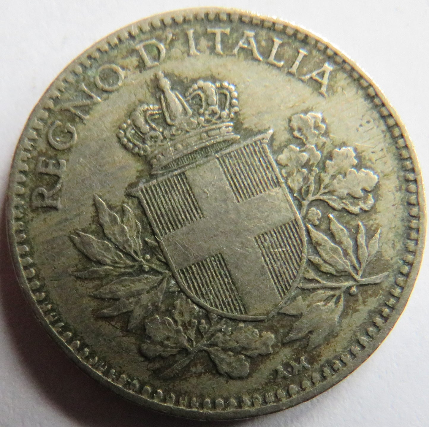 1918 Italy 20 Centimes Coin