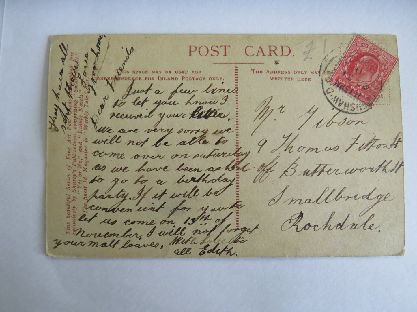 Old Postcard Of Druids Circle & City Hall, Cardiff