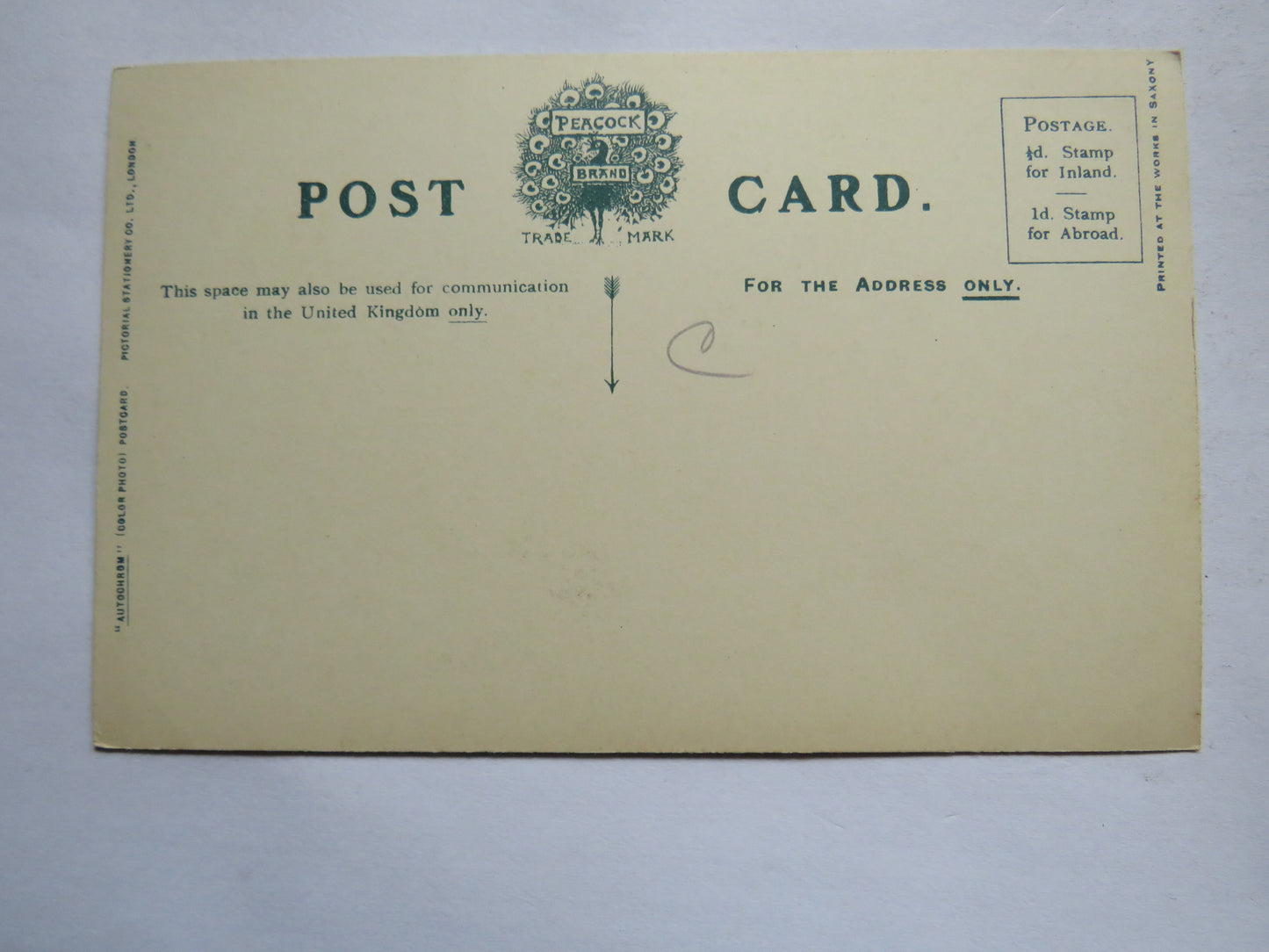 Vintage Postcard of Kenilworth Castle, Leicester Buildings