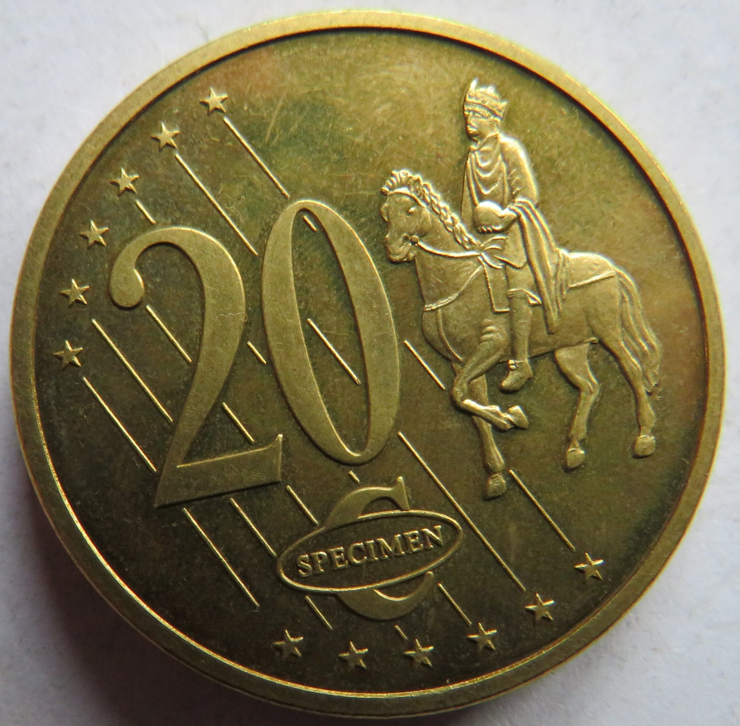 2009 Vatican 20 Cent Essai / Trial / Specimen Coin