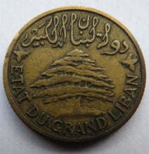 Load image into Gallery viewer, 1925 Lebanon 5 Piastres Coin
