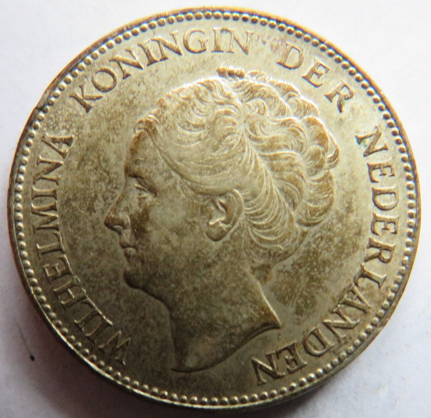 1931 Netherlands Silver One Gulden Coin