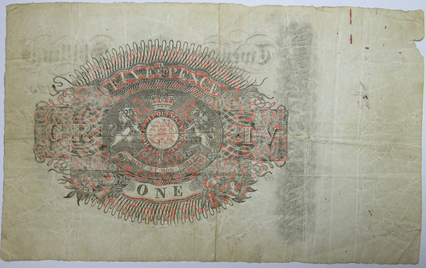 1823 Stornaway £1 One Pound / Twenty Shillings Banknote