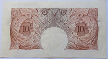 Load image into Gallery viewer, Bank of England 10 Ten Shillings Note (L63Y) L.K. O&#39;Brien (1955-1961)
